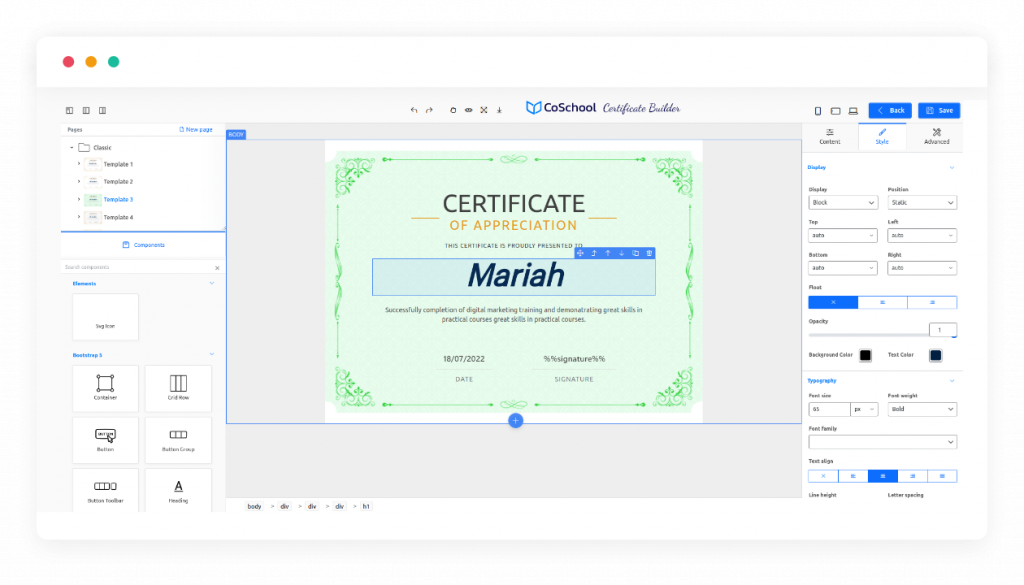 CoSchool_certificate_builder