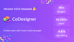 CoDesigner version 3.0.0 released