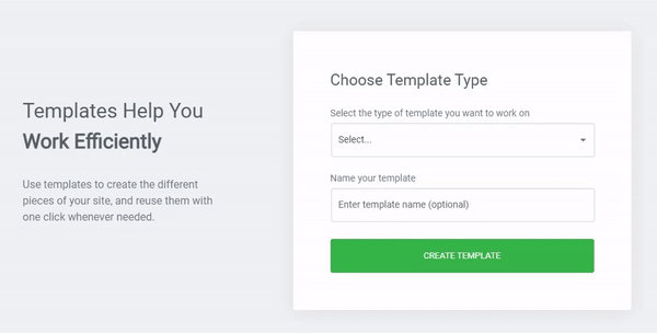 Create new single product template