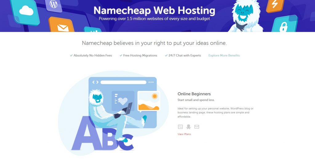 Namecheap Hosting