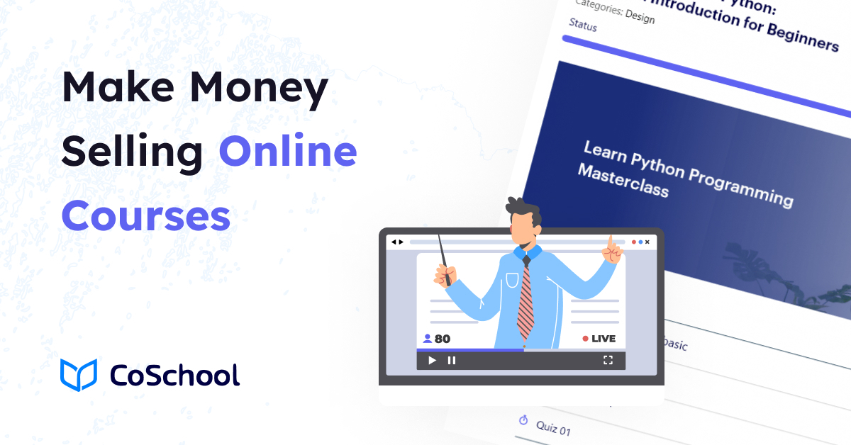 How to make money selling courses online (best practices – 2024)