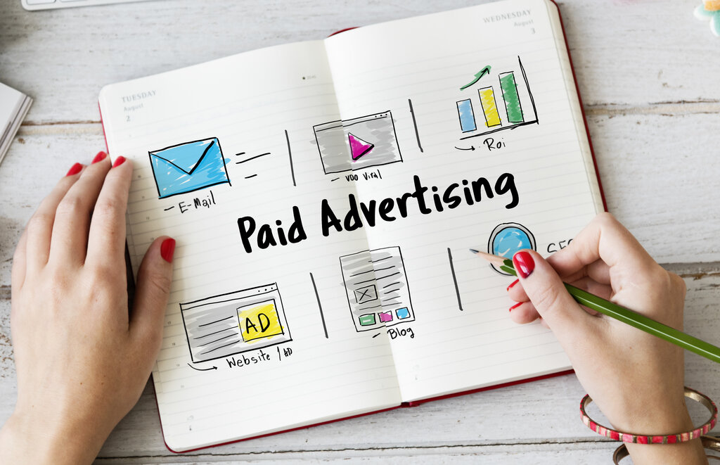 Paid advertising to promote online classes
