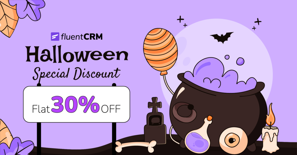 Fluent CRM Halloween Deal