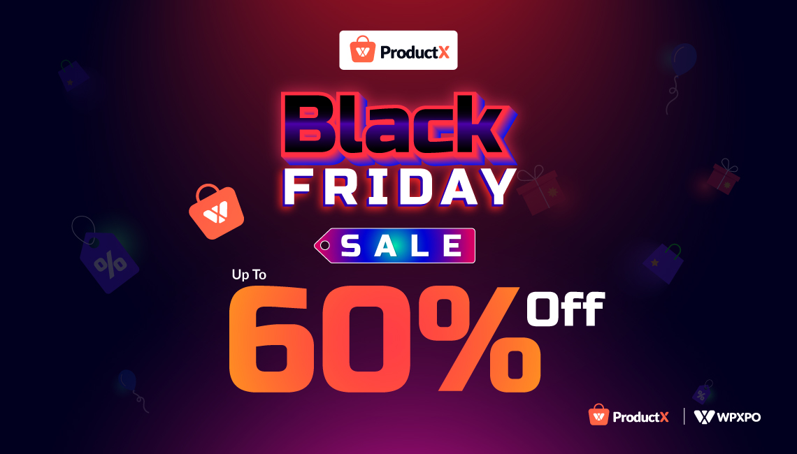 ProductX Black Friday and Cyber Monday deal