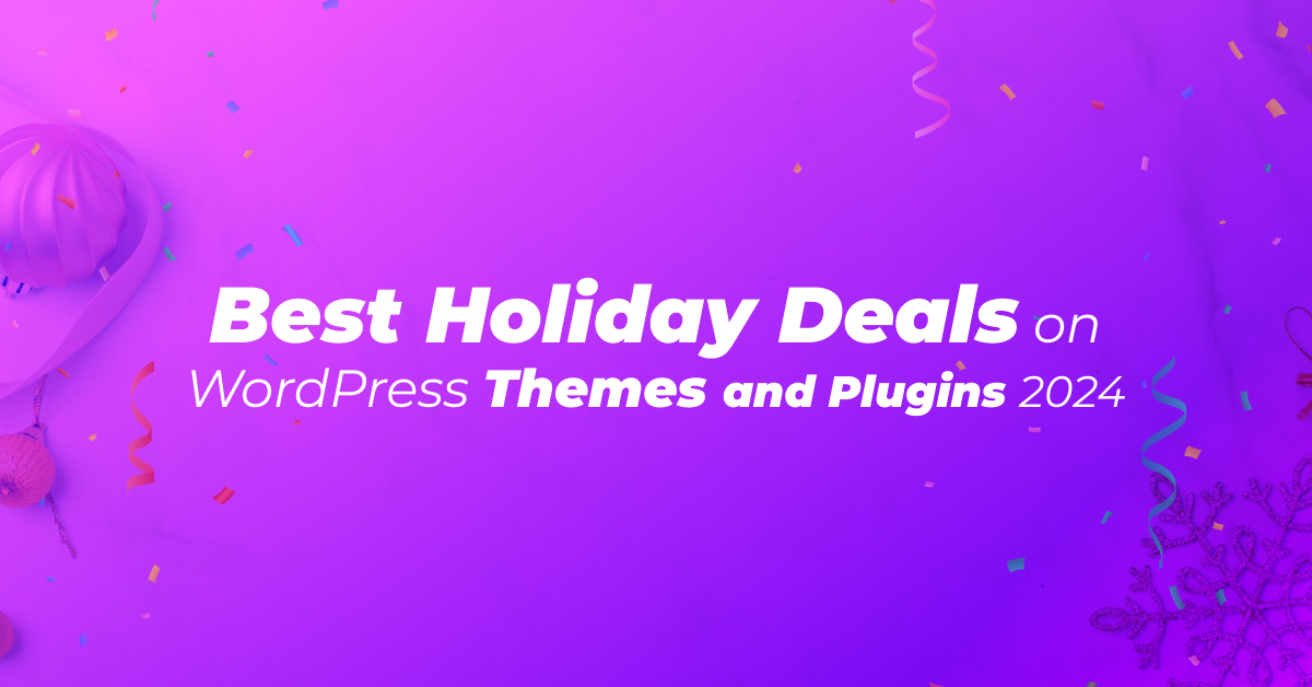 WordPress holiday deals