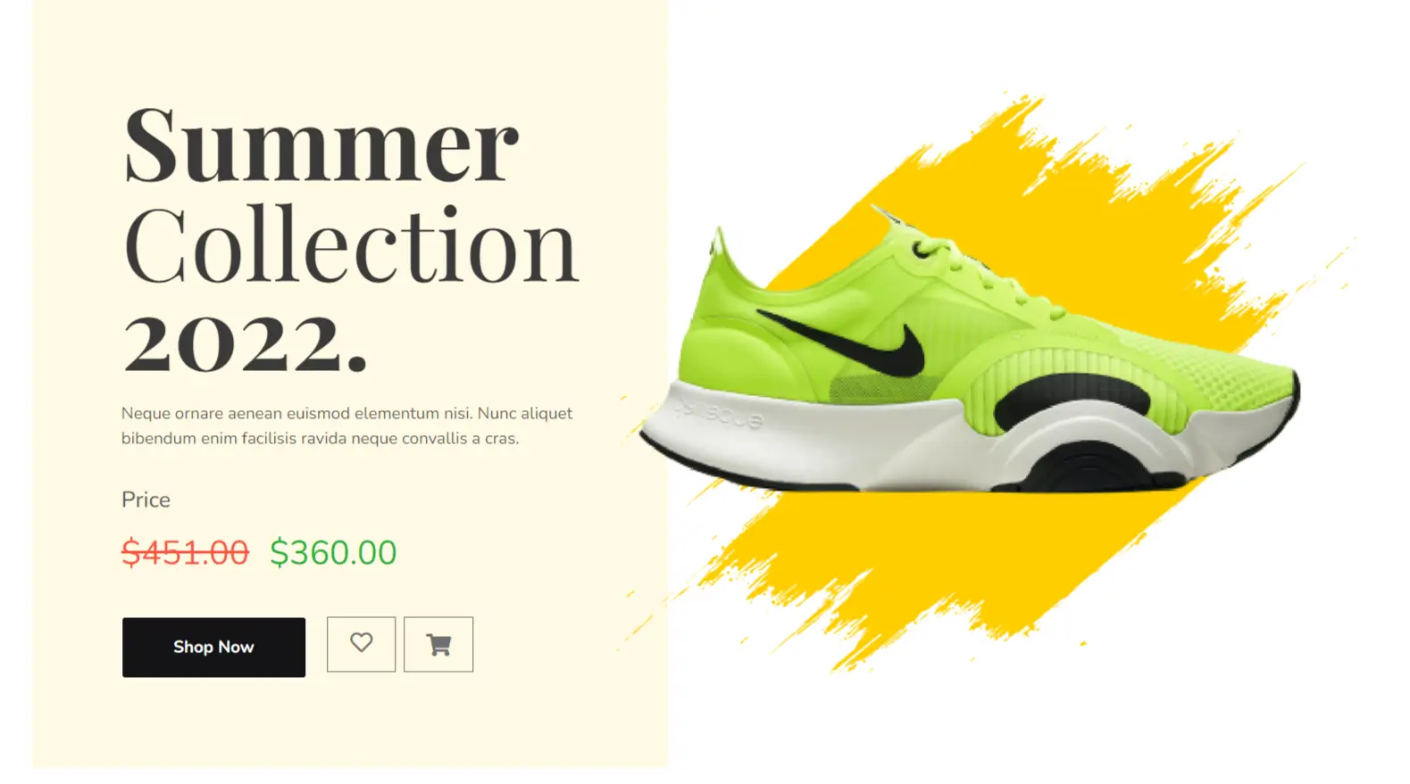 Nike Shoe WooCommerce Template 