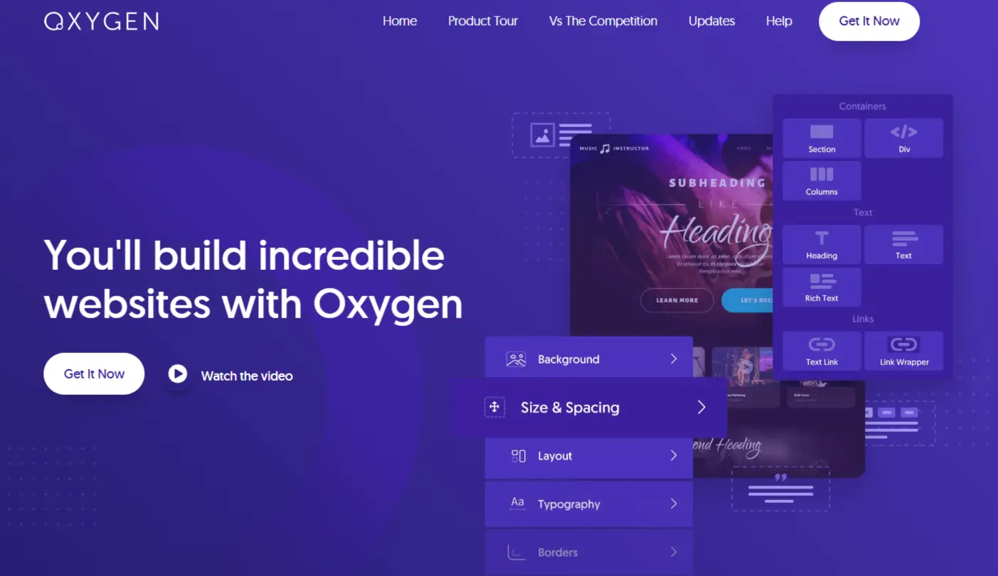 Oxygen WooCommerce Single Product Page Builder