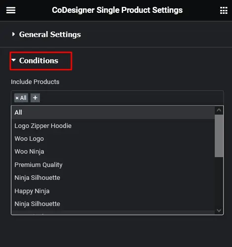 single-product-template-settings