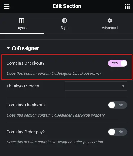 Enable-checkout-page