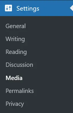 Media-Settings-WordPress