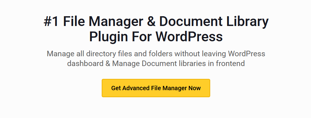 advanced-file-manager-plugin, Advanced File Manager