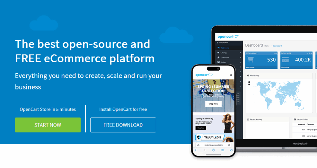Best open-source ecommerce platforms.