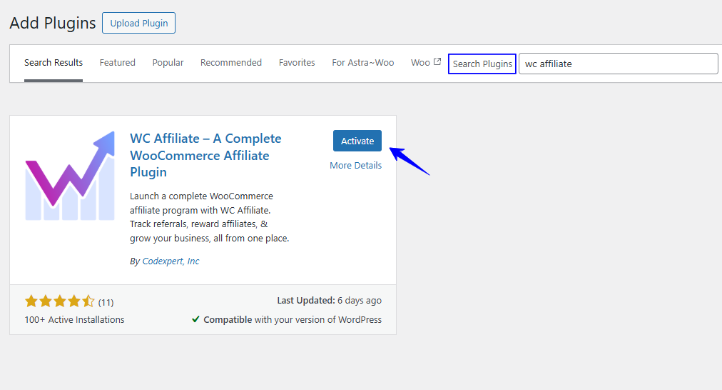 add affiliate plugin on your website.