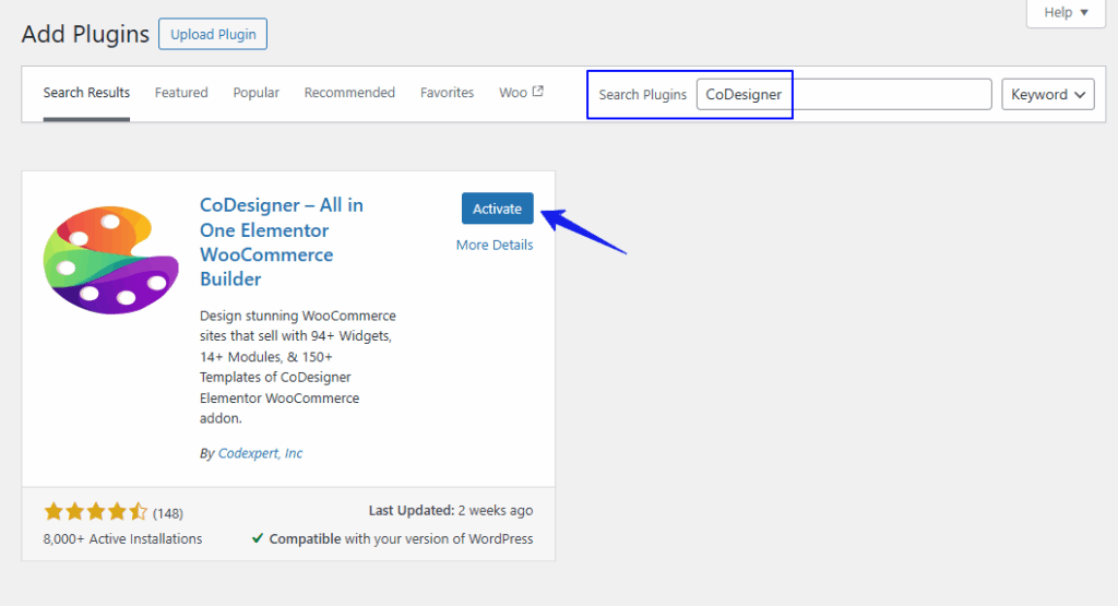 install CoDesigner