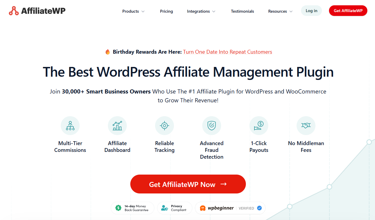 AffiliateWP - Affiliate Plugin for WordPress