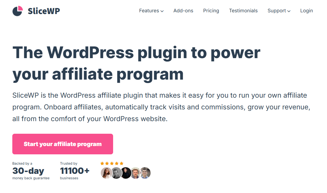 SliceWP Affiliate - WordPress Affiliate Plugin
