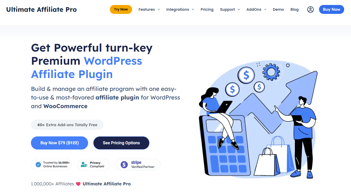 WordPress Affiliate Plugin - Ultimate Affiliate Pro